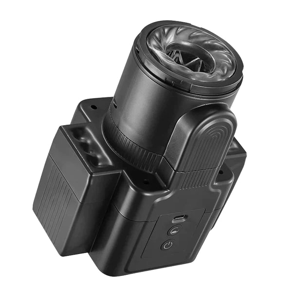 Croxton - Camera Shape 3 IN 1 Detachable Black Multifunctional Male Masturbator