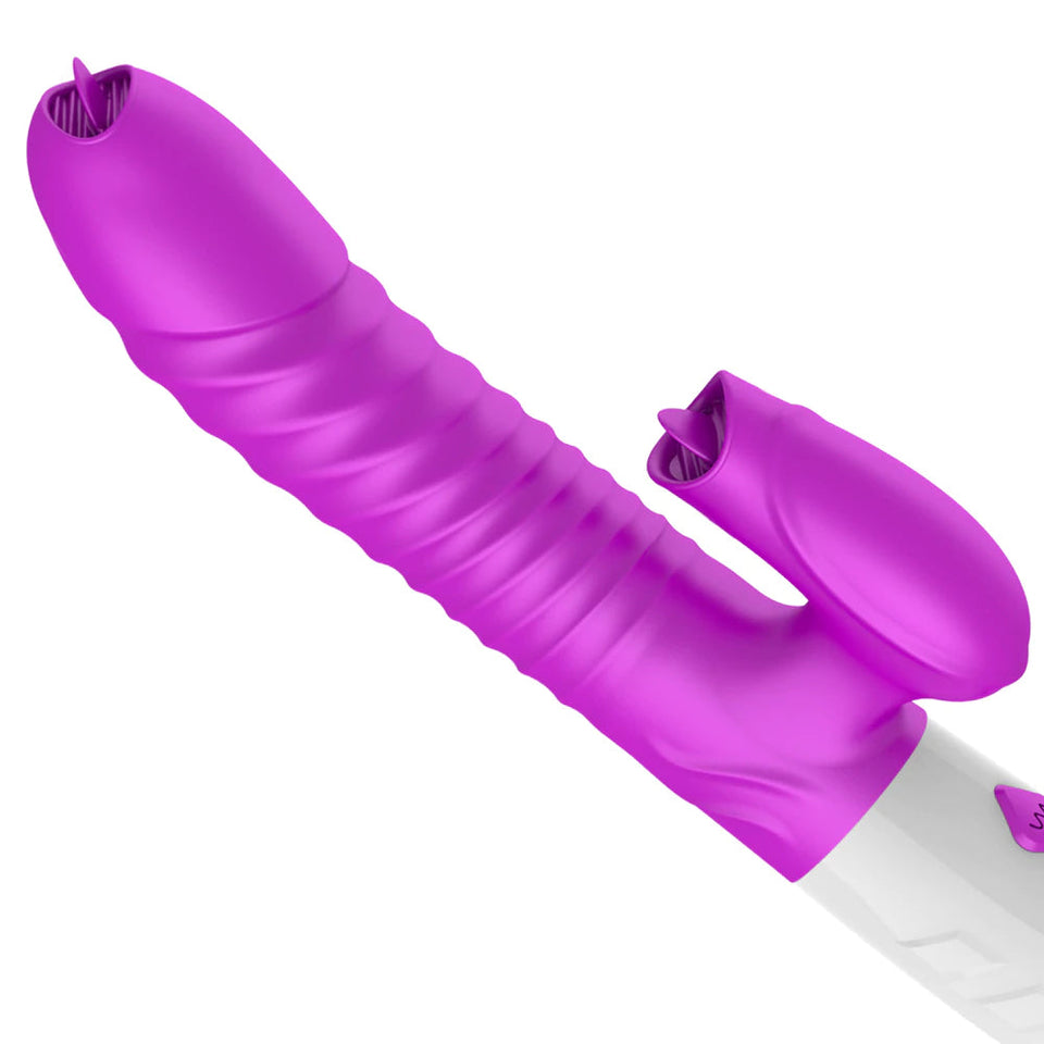 G-Spot Rabbit Tongue Vibrator