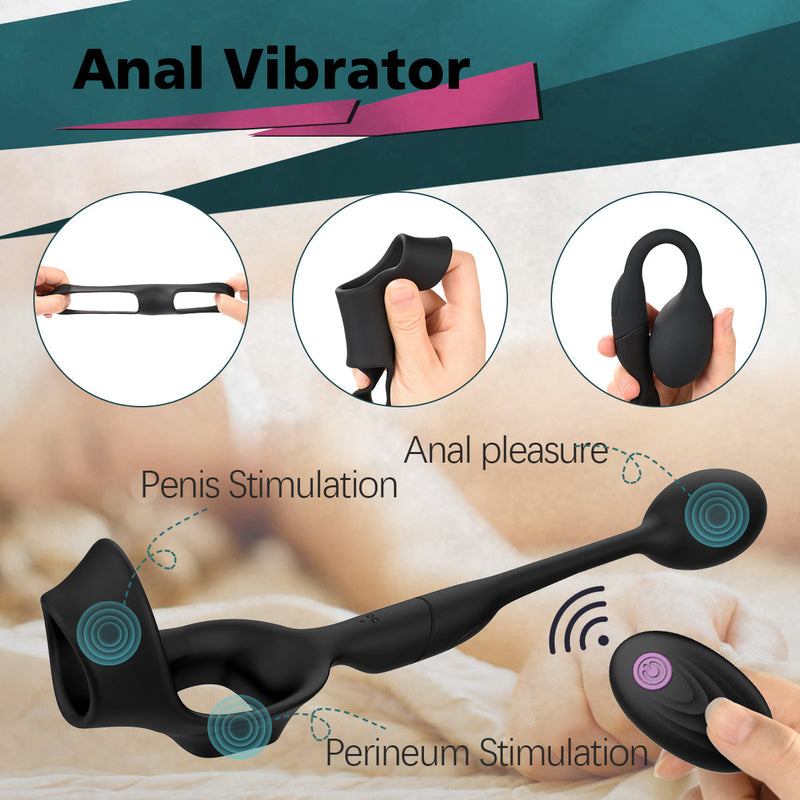 PENGUIN Anal Vibrator with Cock Ring