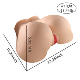 Realistic Butt Masturbator Sex Dolls 13.44lb - MonLisa