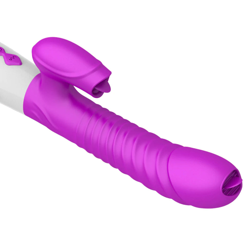 G-Spot Rabbit Tongue Vibrator