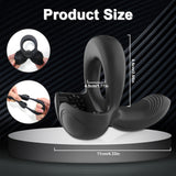 Ultimate Pleasure with our 4-in-1 Vibrating Cock Ring