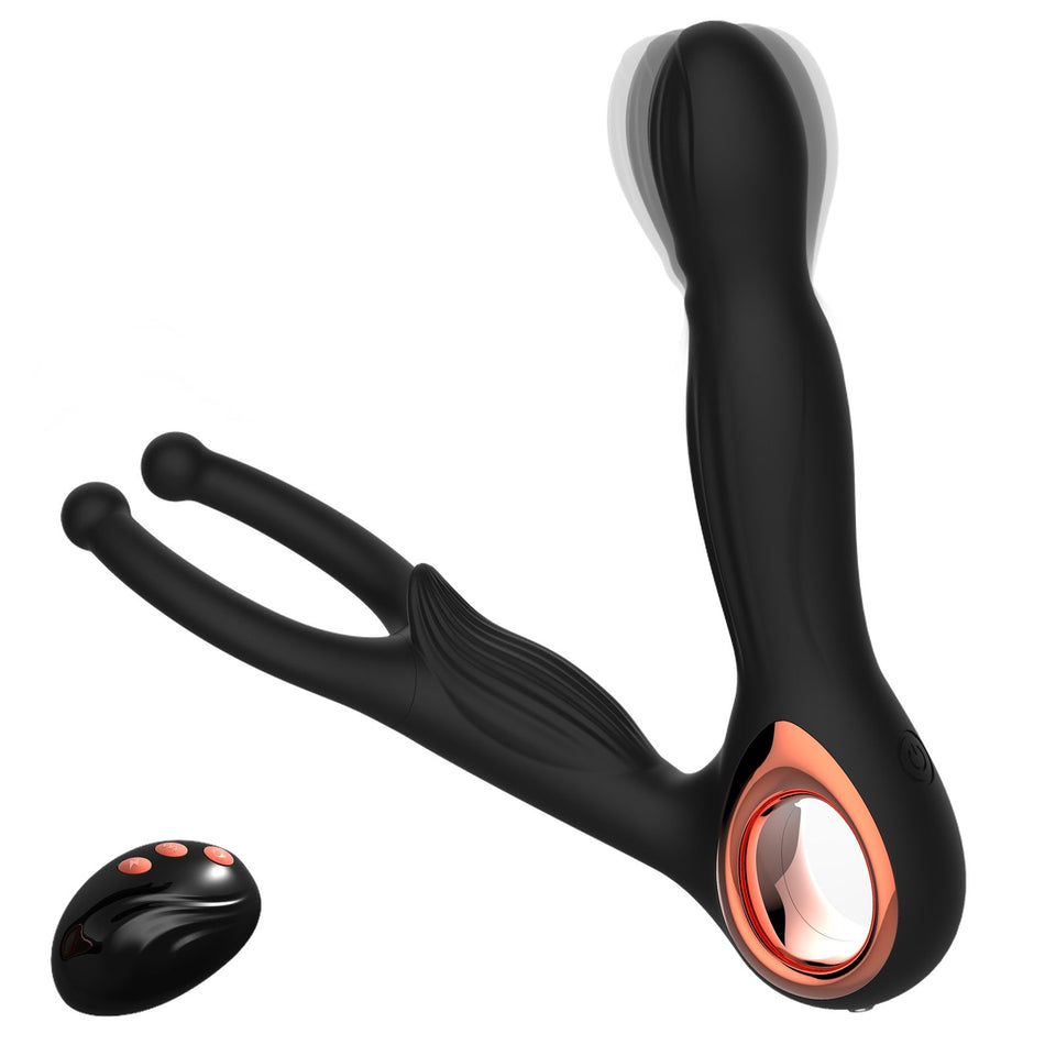 3 IN 1 Wireless Remote Control Male Prostate Massager