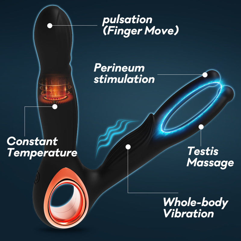 3 IN 1 Wireless Remote Control Male Prostate Massager