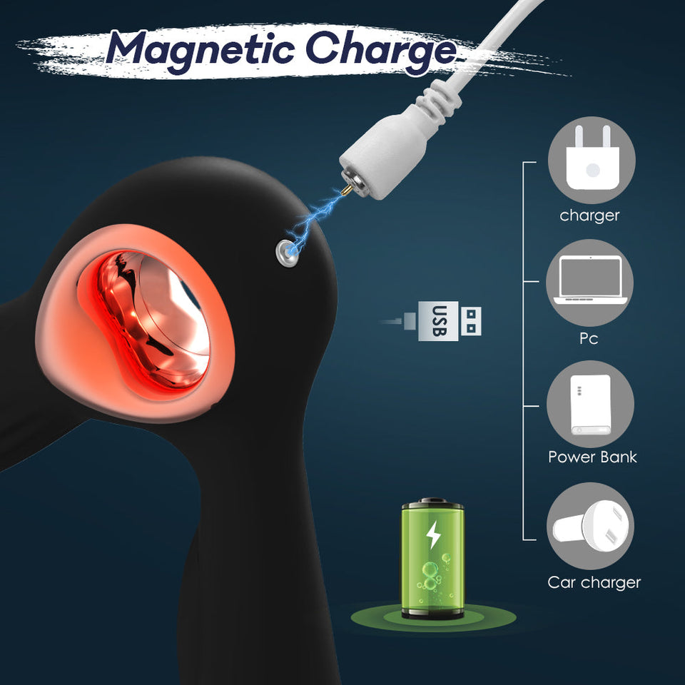 3 IN 1 Wireless Remote Control Male Prostate Massager