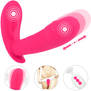 10 Vibration Mode Clit Stimulator Massager with Remote Control