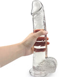 12 Inch Big Boy Dildo in Crystal Clear