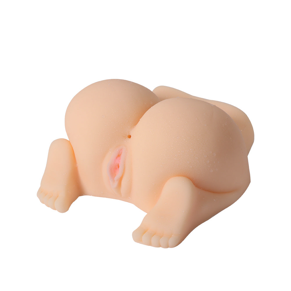 Portable Male Masturbator Plump Butt Kneeling Doll 6.17lb - Lilitha