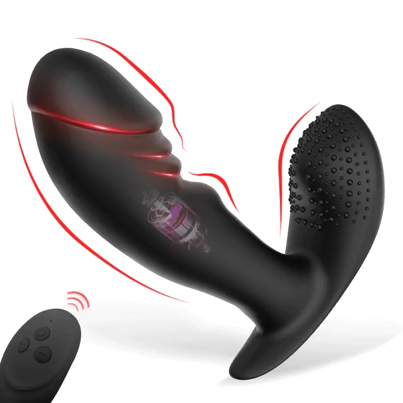 Codie 10 Vibrating Remote Control Rolling Bead Butt Plug Prastate Massager - Lusty Time
