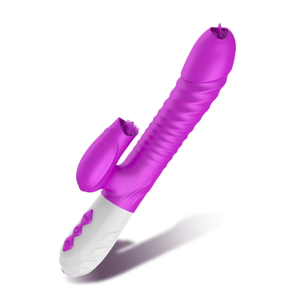 G-Spot Rabbit Tongue Vibrator