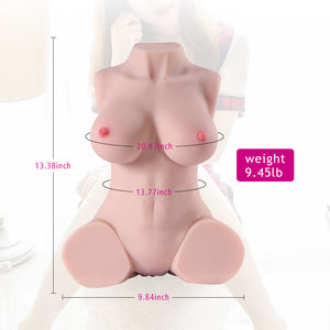 Portable Male Masturbator with Plump Breast and Butt 9.26lb - Karen