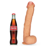 13.3 Inch Subtly Tapered Huge Suction Cup Dildo