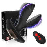 Monster Expansion Anal Plug with Electric Shock Pulse Vibrator