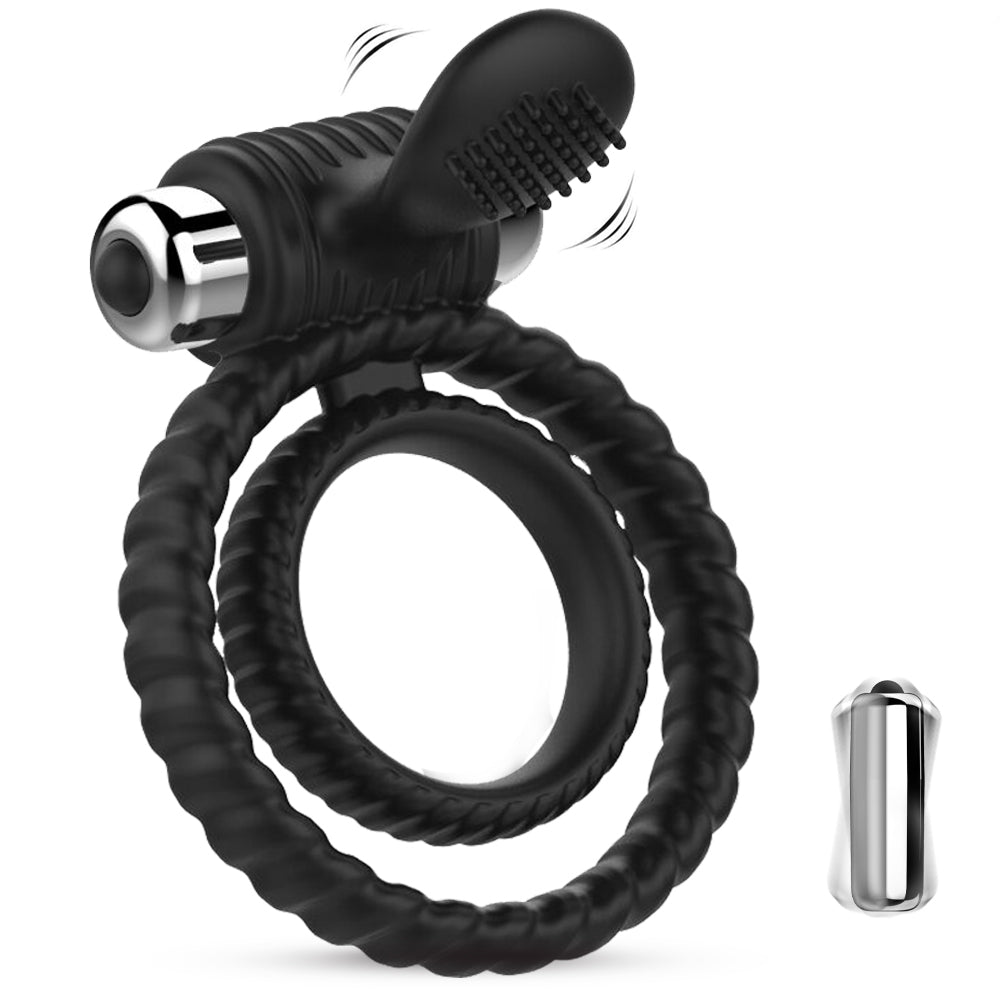 Dual Rings Penis Ring Male Enhancement