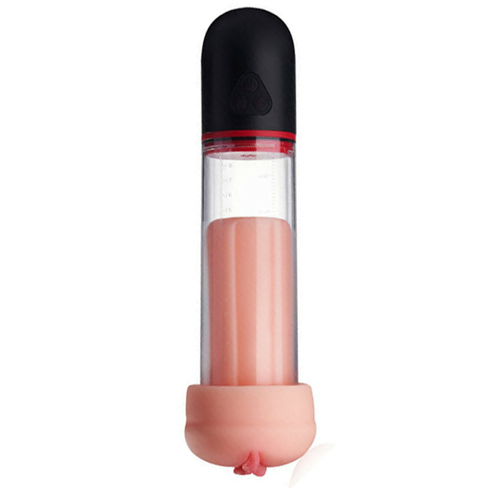3D Realistic Labia Sleeve Penis Pump
