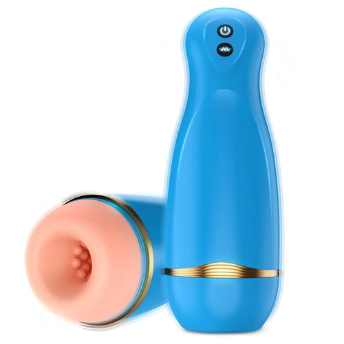 Automatic Squeezing 10 Vibration Modes Deep Throat Masturbator