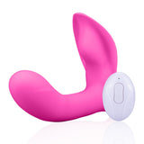 10 Vibrating Modes & 3 Wiggling Wearable Vibrator