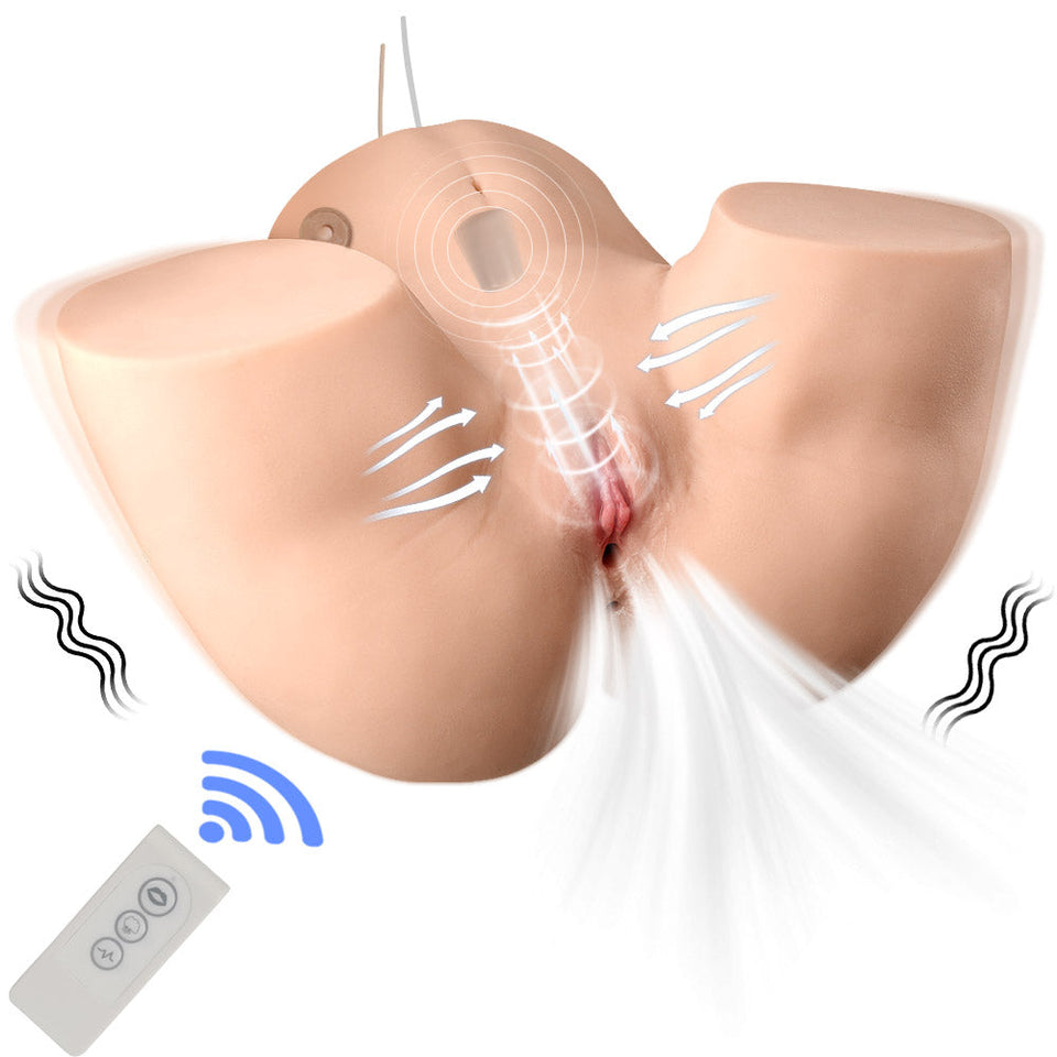 Automatic Vibrating Sucking Dual Channel Sex Dolls 22.04lb - Kimberly Clark