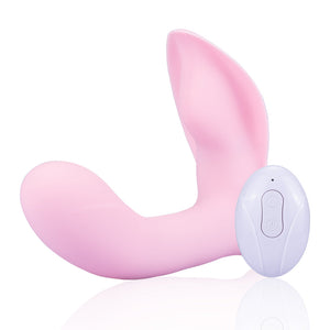 10 Vibrating Modes & 3 Wiggling Wearable Vibrator