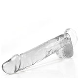 12 Inch Big Boy Dildo in Crystal Clear