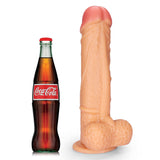 The 11 Inch XXL Urethral & Realistic Veins Huge Dildo