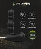 Thrusting Heating Prostate Anal Vibrator 5.9 Inch