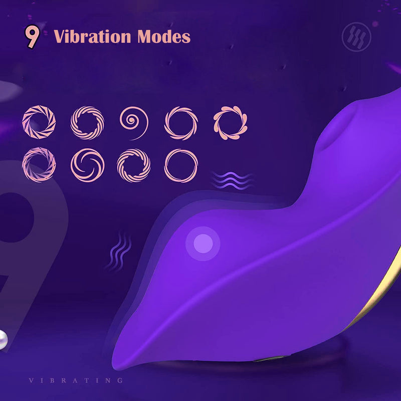 9 Vibration Modes Portable Butterfly Vibrators