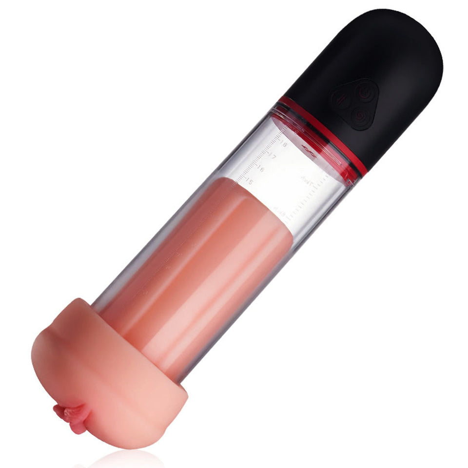 3D Realistic Labia Sleeve Penis Pump