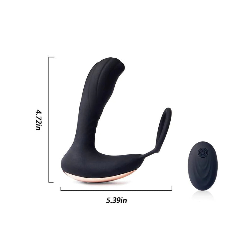 3 IN 1 Male Prostate Massager with 10 Vibrating Modes