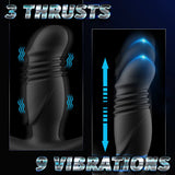 WENDT Prostate Massager with APP-remote control 3 Thrusts & 9 Vibrations - xbelo