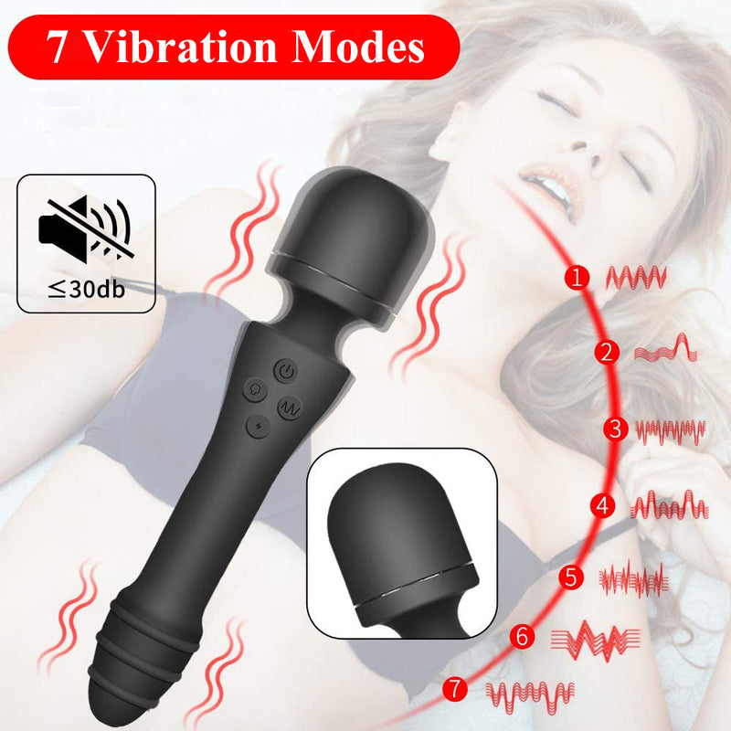 7 Modes 107.6 ° F Heating Clitoris Stimulation G-Spot Vibrator