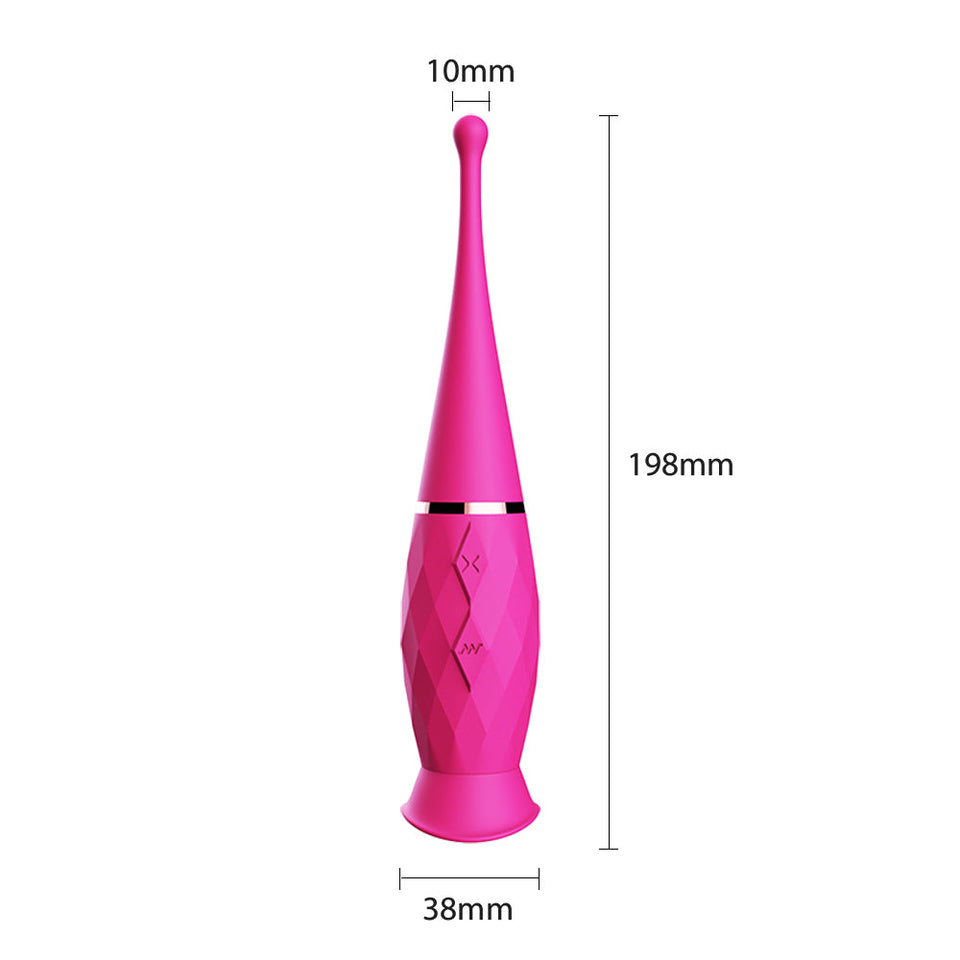 Dual Design G-Spot Mini Tongue Vibrator with Rabbit Ear