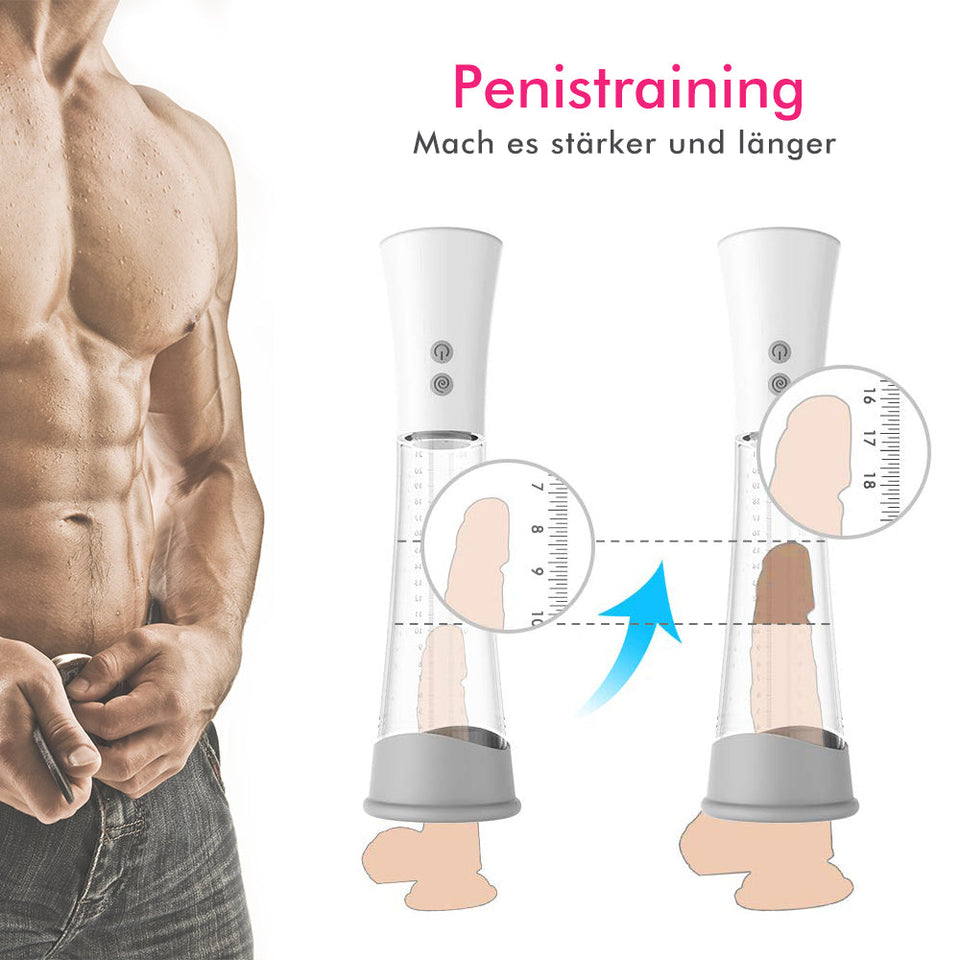 9 Vibration Modes Pressure Vacuum Electric Penis Pump