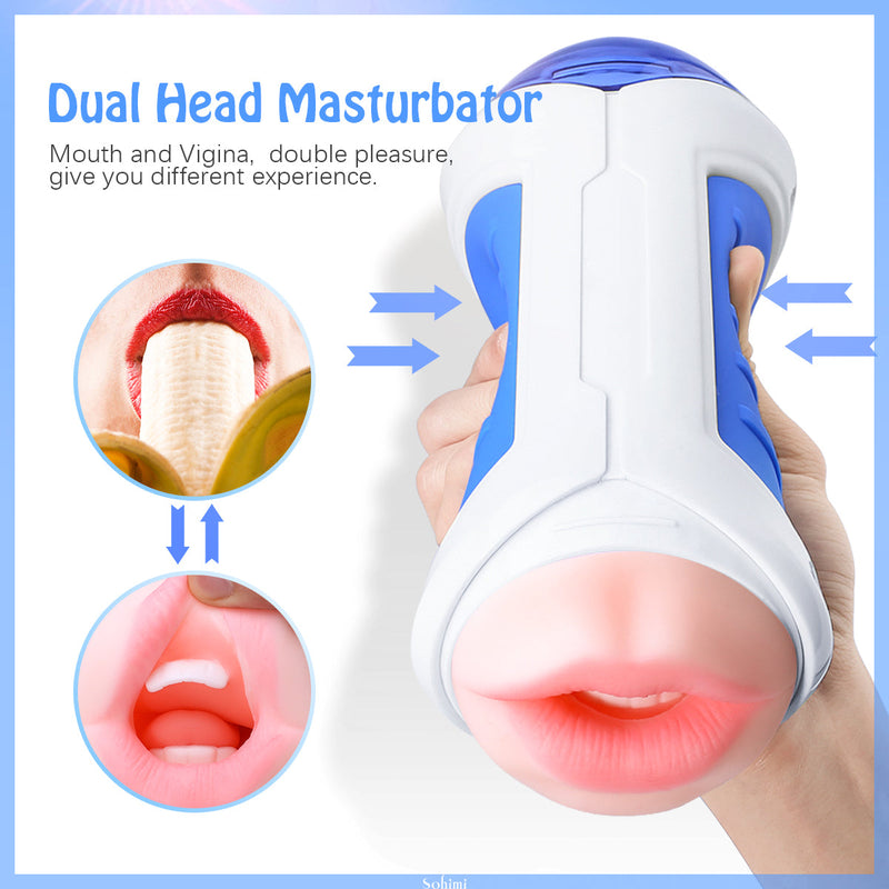 Realistic Oral Sex Toy Male Masturbator