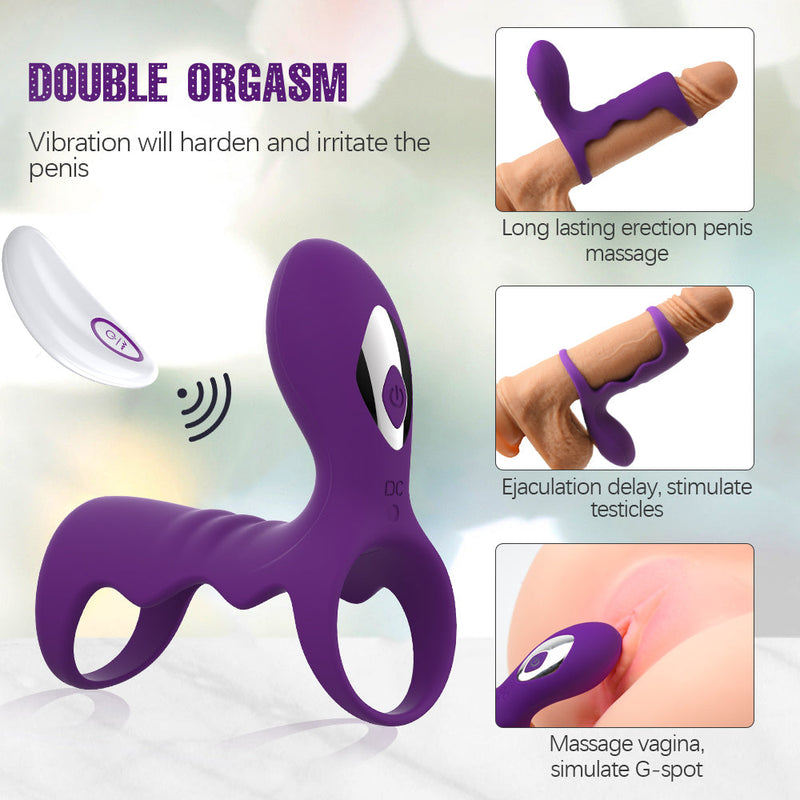 10 Frequencies Vibration Penis Ring