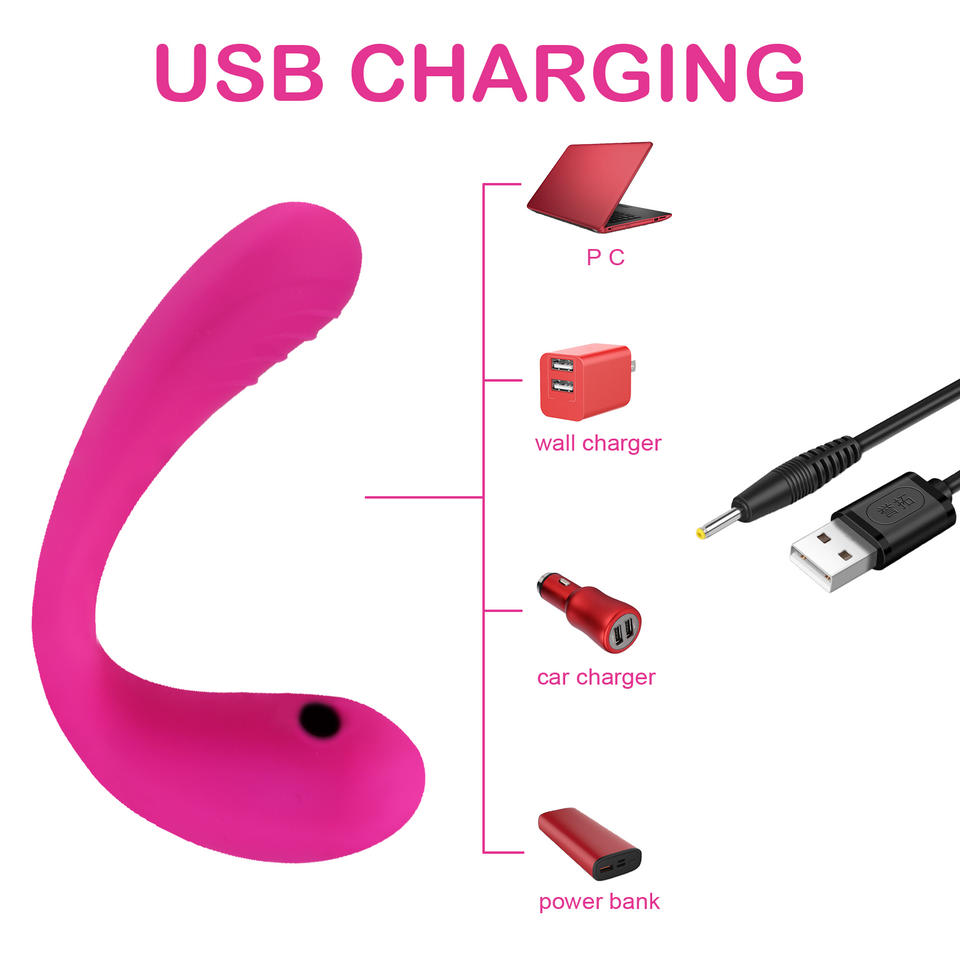 10 Powerful Vibration Rechargeable Clitoral Sucking Vibrator