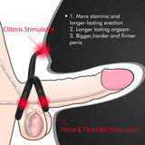 Tentacular Tickler Vibrating Dual Cock Ring