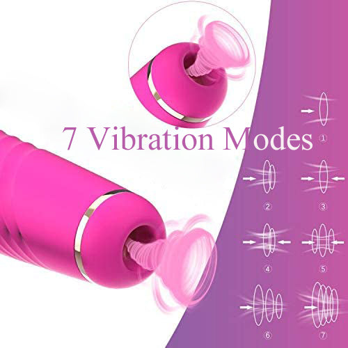 7 Vibration Modes magic wand massager AV vibrator
