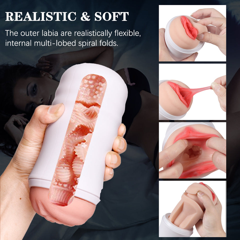 Mouth & Pussy Masturbator Automatic Stroker