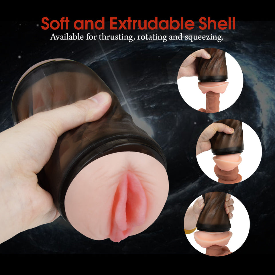3D Realistic Dual-head Manual Masturbator Mesiya