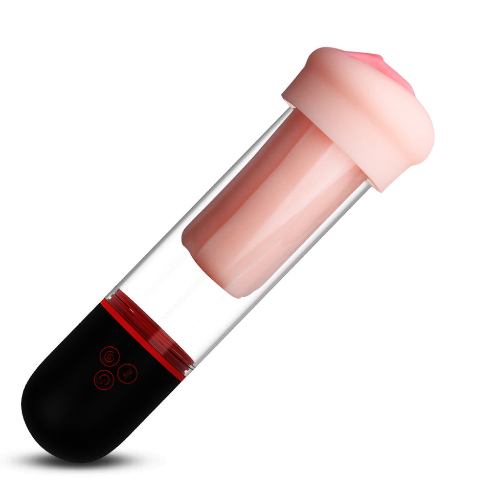 3D Realistic Labia Sleeve Penis Pump