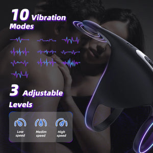 3 IN 1 APP Remote Vibrating Cock Ring