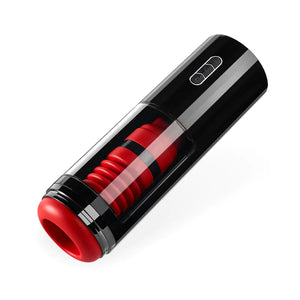 7 Thrusting & Vibrating Modes Flame Rose Masturbator