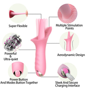 Vibrating Pussy Pump and Tongue Vibrator
