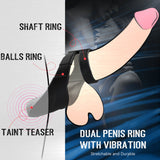 Rocky 10 Vibration Modes Dual Penis Ring