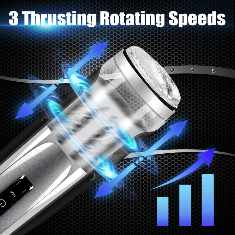 10 Powerful Thrusting&Rotating Modes Automatic Male Masturbator