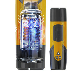 Ultra-realistic Automatic Multifunctional Masturbator - Yellow