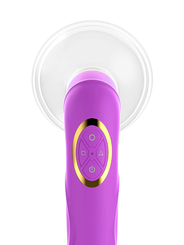 Double Stimulation Clitoral Sucking Tongue Vibrator-Purple