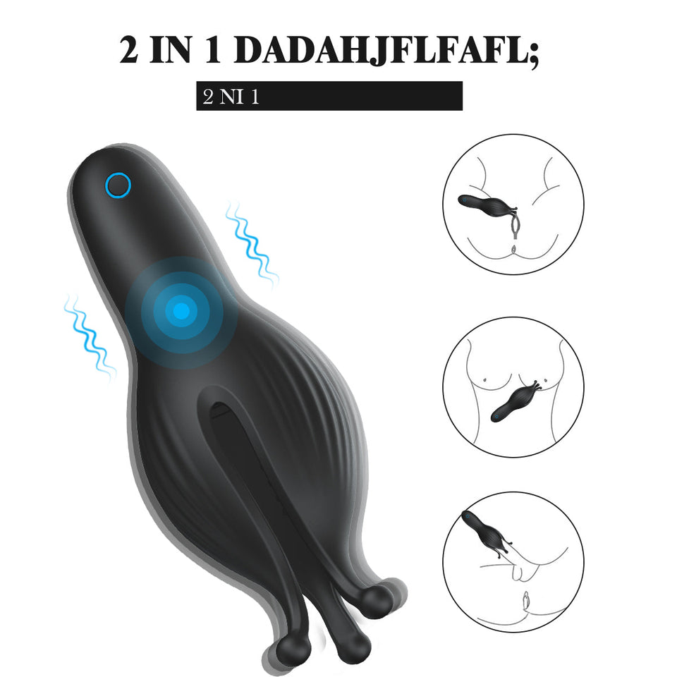 10 Vibrating Wrapped Solo Stroke Penis Head Pleaser