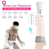 9 Vibration Modes Pressure Vacuum Electric Penis Pump